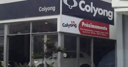 COLYONG CONCESIONARIO Y TALLER CALLE 100 COLYONG CONCESIONARIO Y TALLER CALLE 100